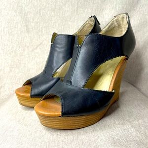 Preloved Seychelles Platform Sandal Wedges sz 8.5